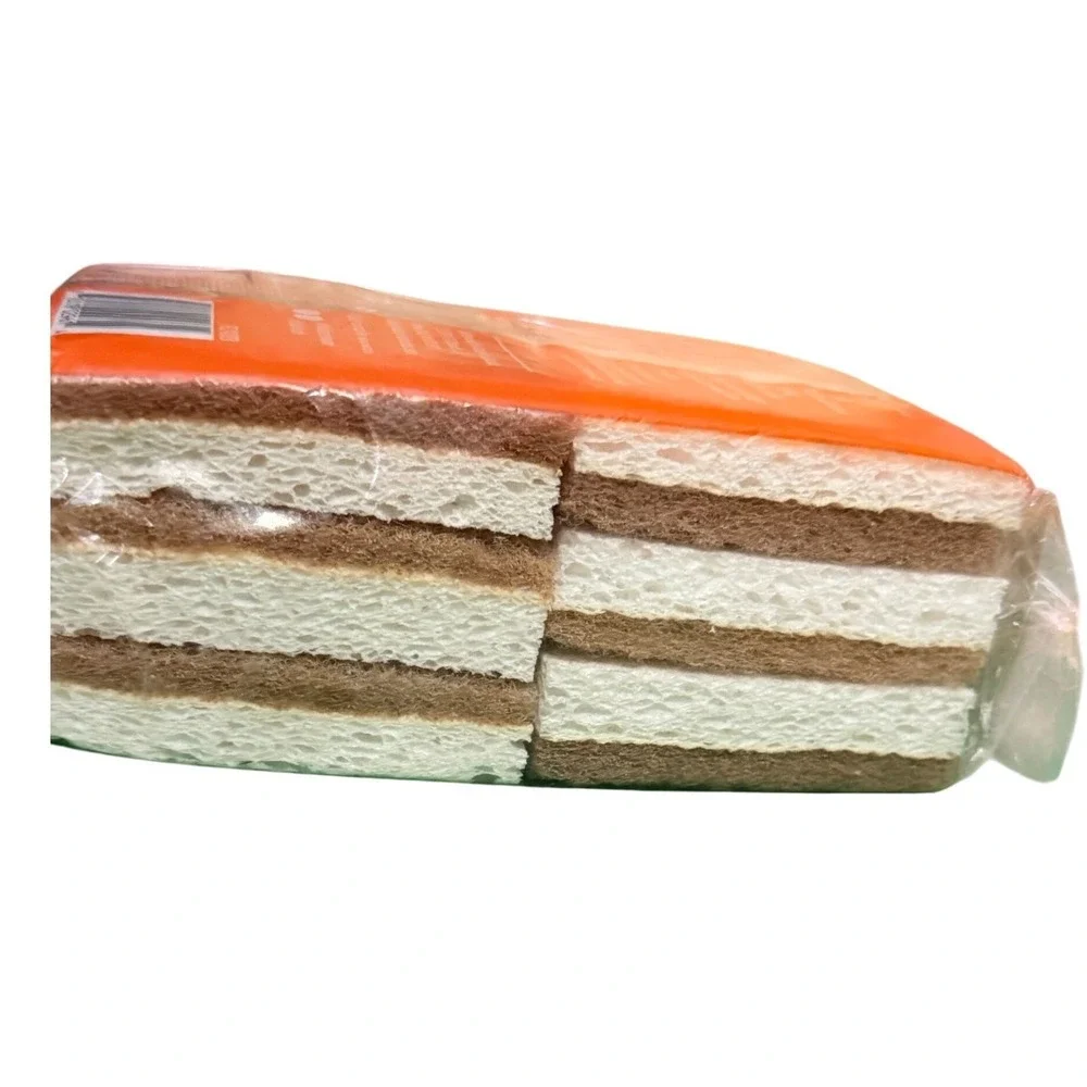 Full Circle In A Nutshell Walnut Scrubber Sponges 6 Pack FC24203‎ Eco Friendly